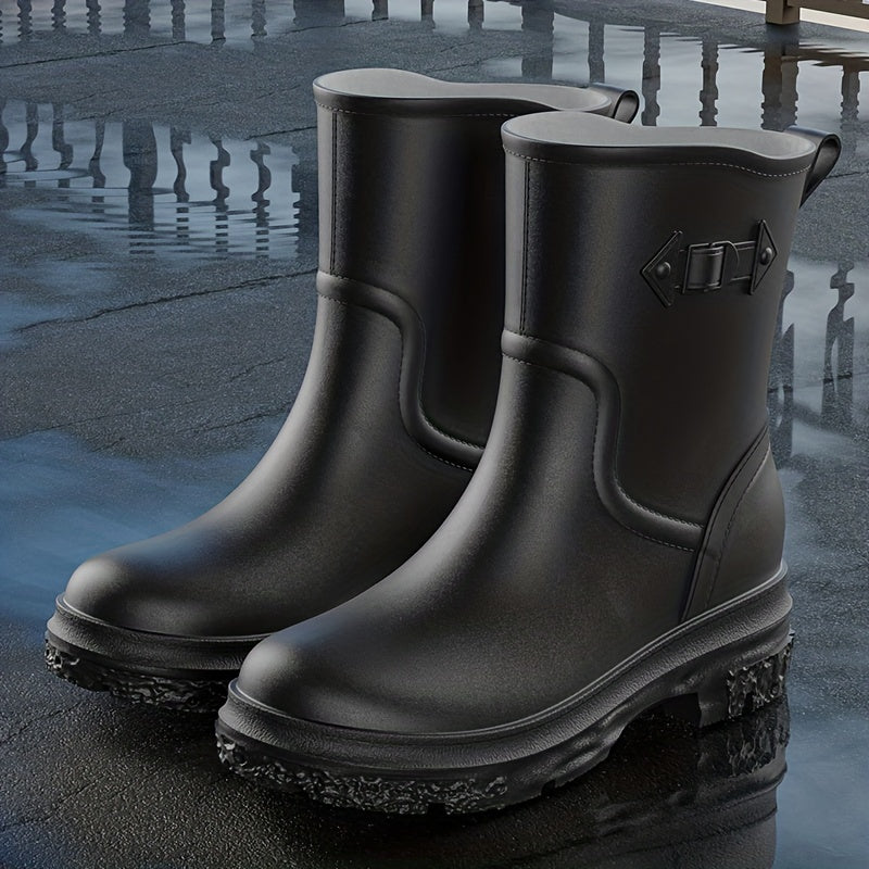 Women's Waterproof Wear-resistant Rain Boots Comfortable Anti Slip Outdoor