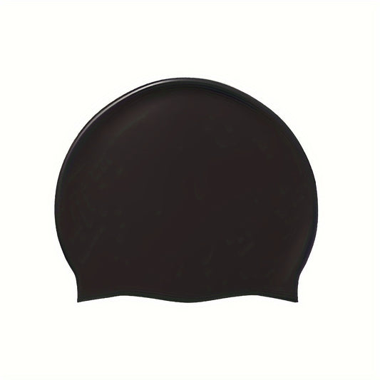 Unisex Silicone Swim Cap Waterproof Comfortable Swimming Cap