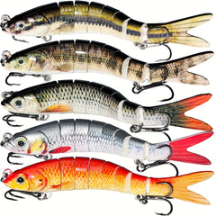 Jointed Swimbaits Slow Sinking Bionic Swimming Lures Kit