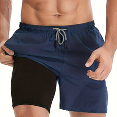 HOPLYNN Quick Drying Running Shorts - Lightweight Sports Shorts