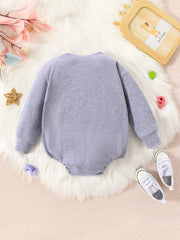 Daddy's Boy Triangle Onesie Cotton Long Sleeve Romper