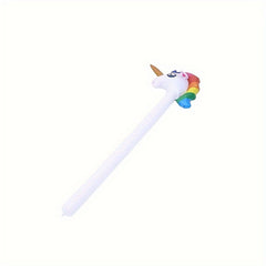 1PC Animal Inflatable Unicorn Stick Party Props Game Mounts