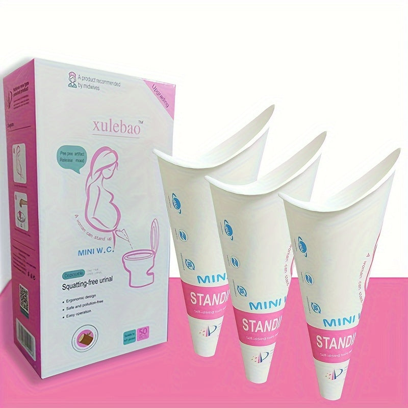 Disposable Standing Urinal for Women Pee Cup 1pc 50pcs