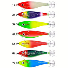 1pc Horizontal Squid Jigs Artificial Squid Hook for Cuttlefish Fishing Tackle