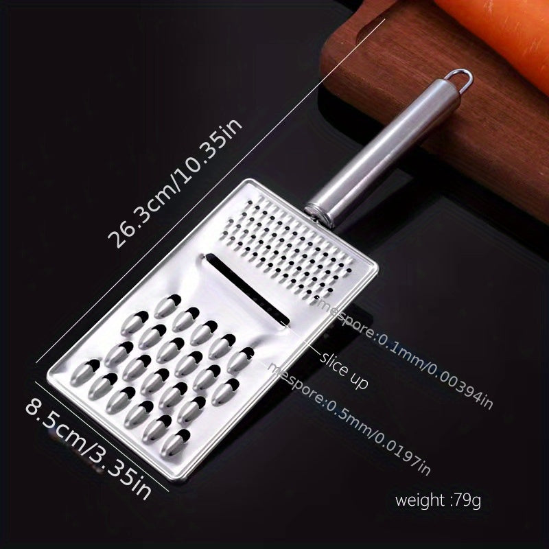 4pcs Stainless Steel Lemon Zester Cheese Grater Multifunctional Ginger Grater