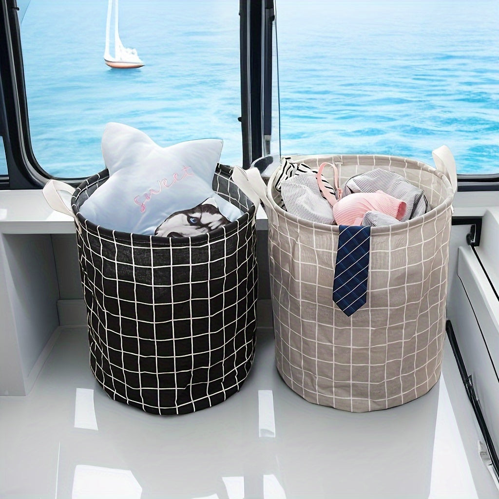 Dirty Clothes Basket For Cabin Storage Fabric Laundry Basket Large Capacity