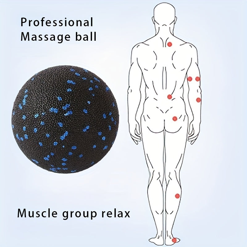 Yoga Massage Double Ball Fitness Fascia Ball with Dot for Muscle Sole Relaxation
