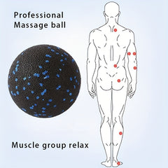 Yoga Massage Double Ball Fitness Fascia Ball with Dot for Muscle Sole Relaxation