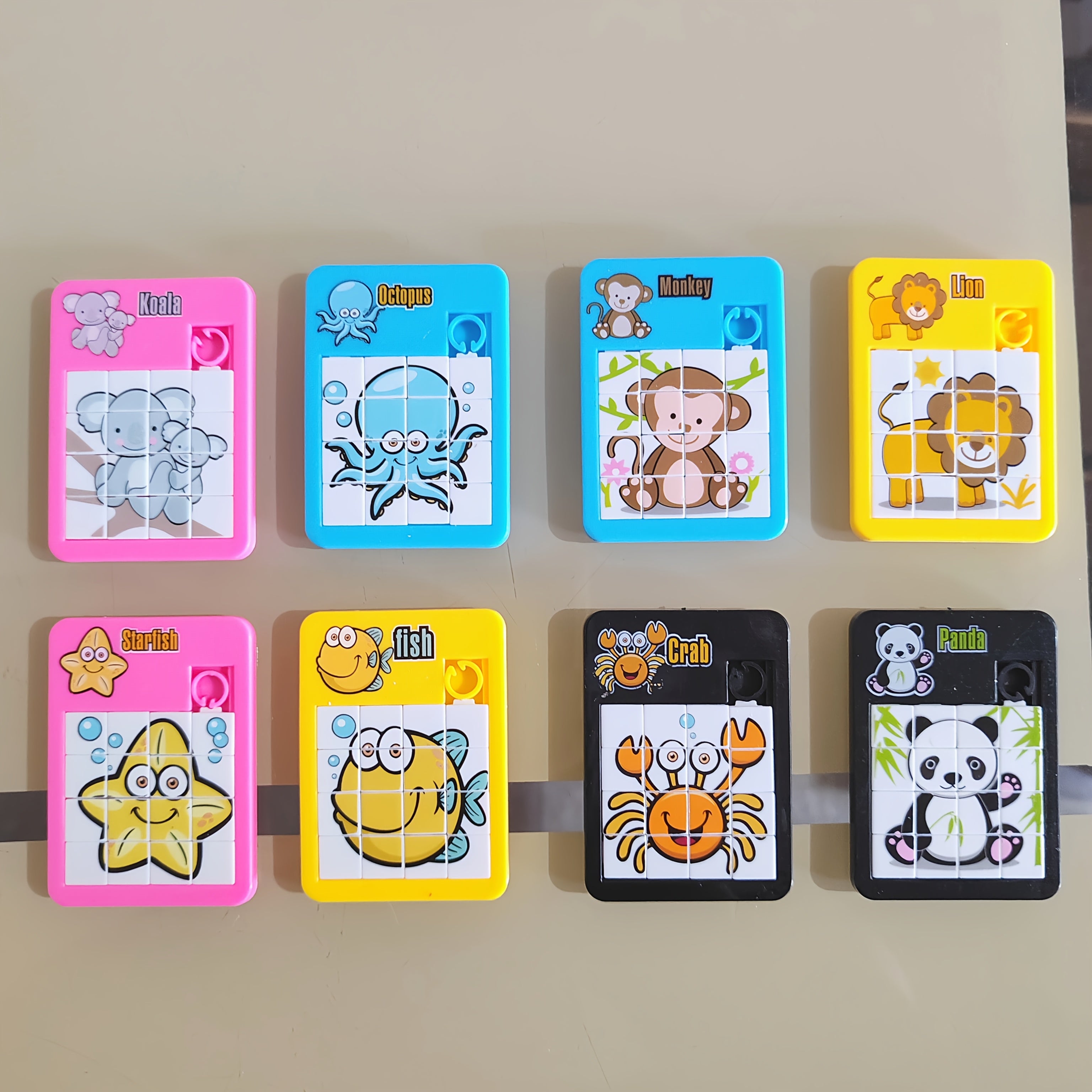 Animal Cartoon Puzzle Toys - Classroom Rewards and Holiday Fun