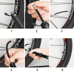 Portable Mountain Bike High Pressure Mini Pump