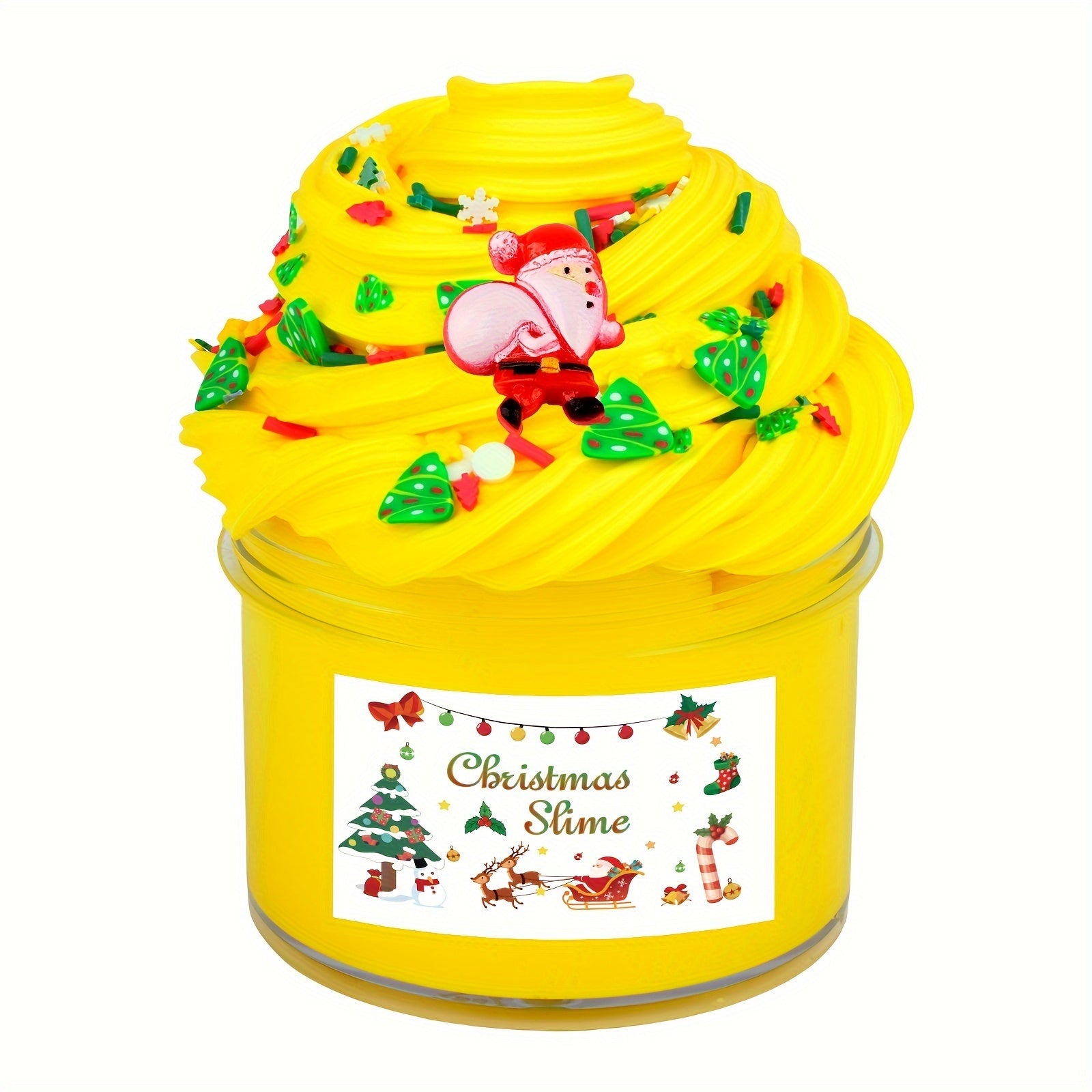 Christmas Cotton Slime Set Party Favors DIY Putty Slime Toys