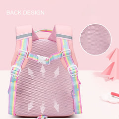 2pcs Rabbit Unicorn Shape Backpack With Crossbody Bag for Girls