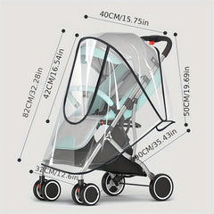 Universal Baby Car Rain Cover Windshield Protector