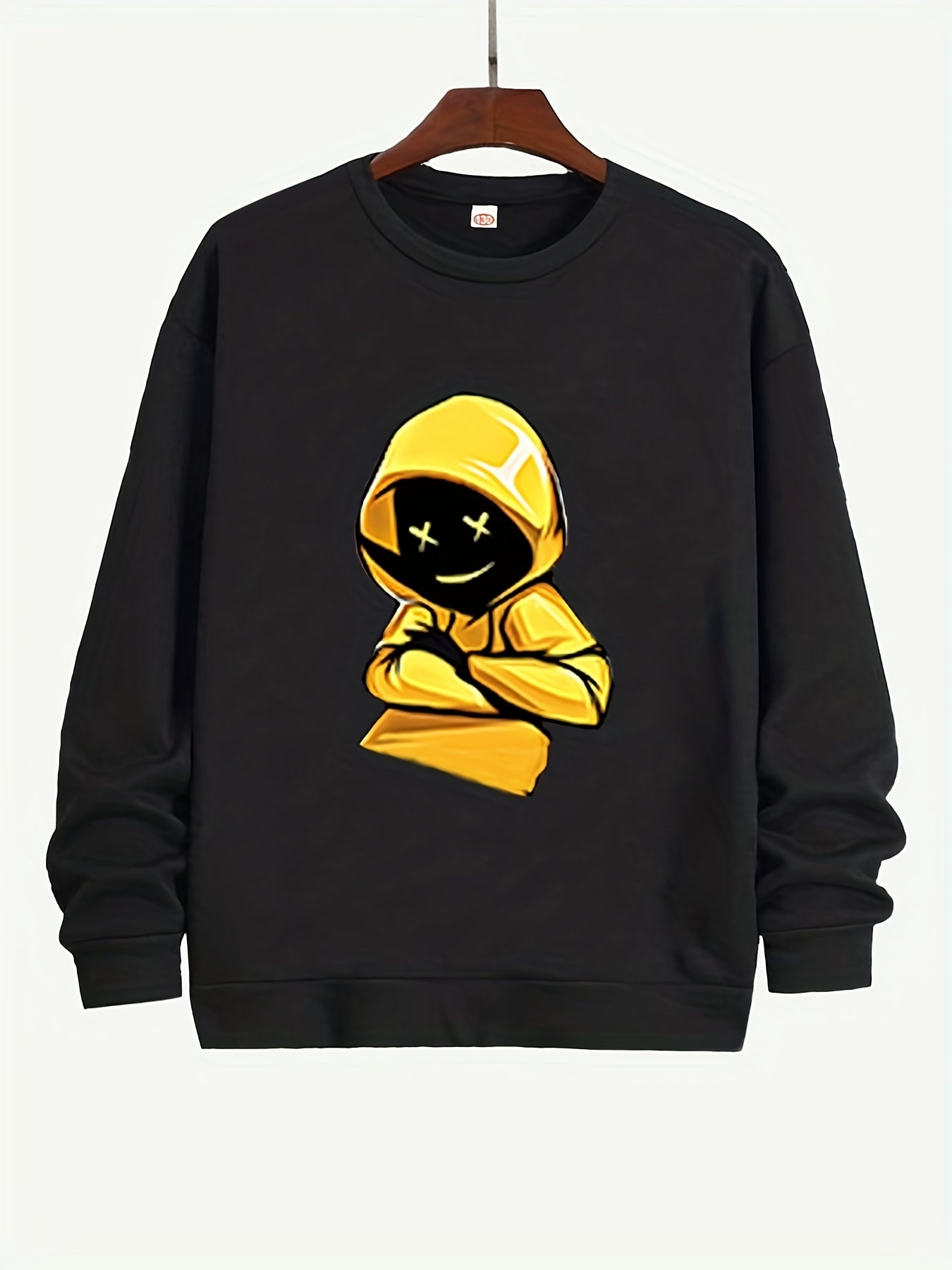 Cartoon Hoodie Boy Print Boys Casual Creative Pullover Sweatshirt