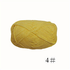 4pcs 60C/40A 4 Strands Yarn for Crochet & Knitting 40g