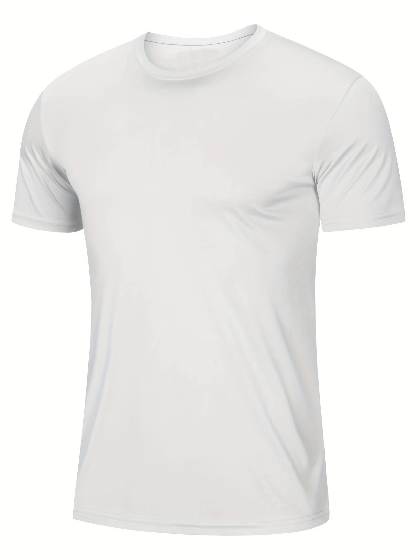 Men's Sun Protection Breathable Sports T-Shirt for Outdoor Activities