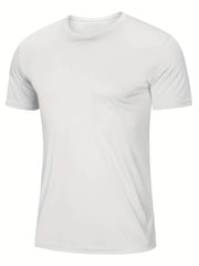 Men's Sun Protection Breathable Sports T-Shirt for Outdoor Activities