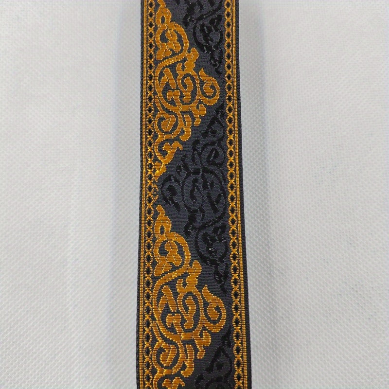 2 Yards Geometric Pattern Jacquard Lace Ribbon for DIY Sewing Crafts