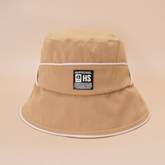 Patch Bucket Hat Reversible Fisherman Cap Women Summer Beach Travel Sun Hat