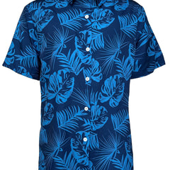 Tropical Pattern Short Sleeve Hawaiian Shirt for Men