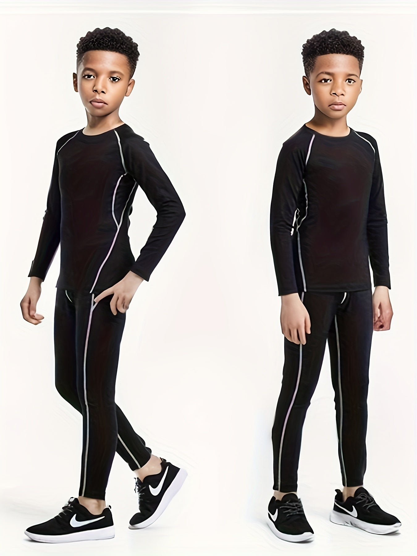 Boys Sports Quick Drying Fitness Suits - Basketball Football Clothes