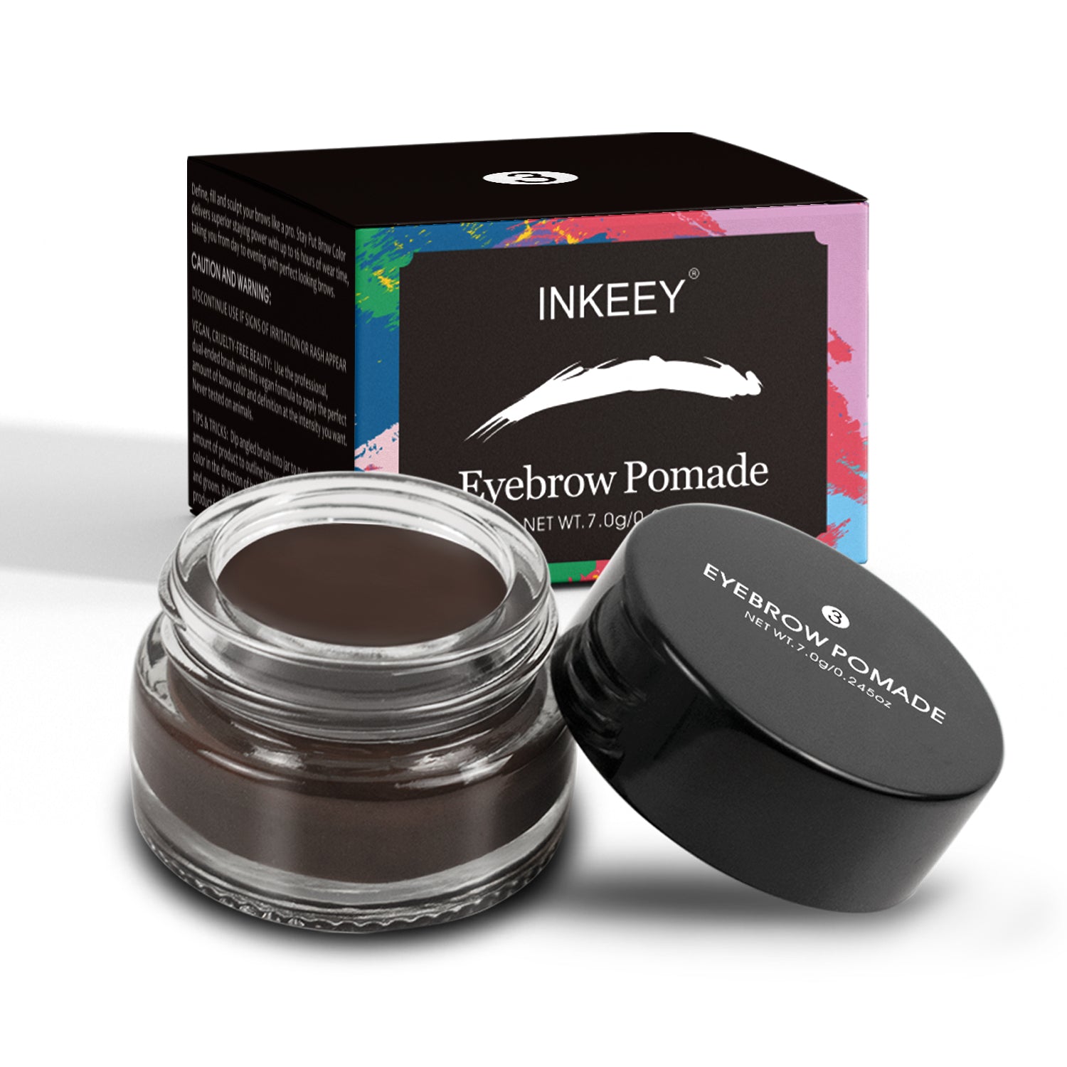 Waterproof Brow Pomade Cream for Flawless Arches