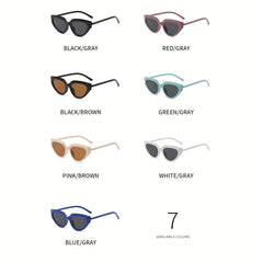 Triangle Cat Eye Sunglasses Men Women UV400 Sun Shades