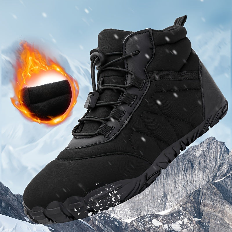 Women's Snow Boots Winter Shoes Warm Lace Up Waterproof Short Boots