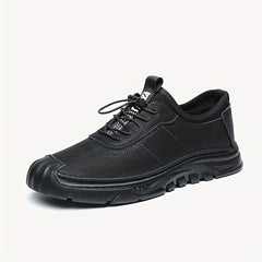 Men's Casual No Tie Sneakers Easy Clean Shoes