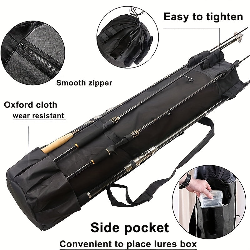 1pc Fishing Rod Bag Single Shoulder Storage Fishing Gear
