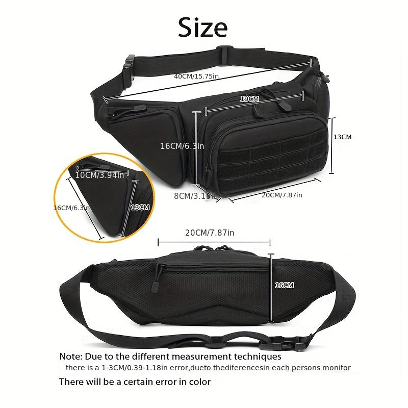 Multifunctional Diagonal Shoulder Bag Fanny Pack