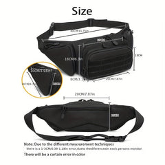 Multifunctional Diagonal Shoulder Bag Fanny Pack