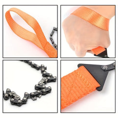 Portable Steel Wire Saw for Wood Cutting Logging