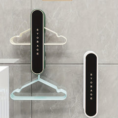 Retractable Clothes Hanger Rack Balcony Organizer