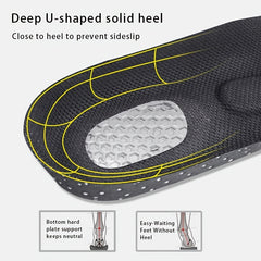 Silicone Sport Insoles Orthotic Arch Support Gel Insoles