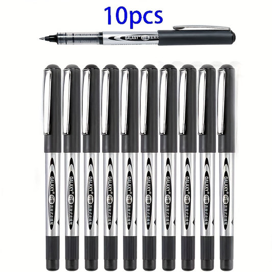 Shuttle Art Roller Ball Pens 10 Pack 0.5mm Fine Point