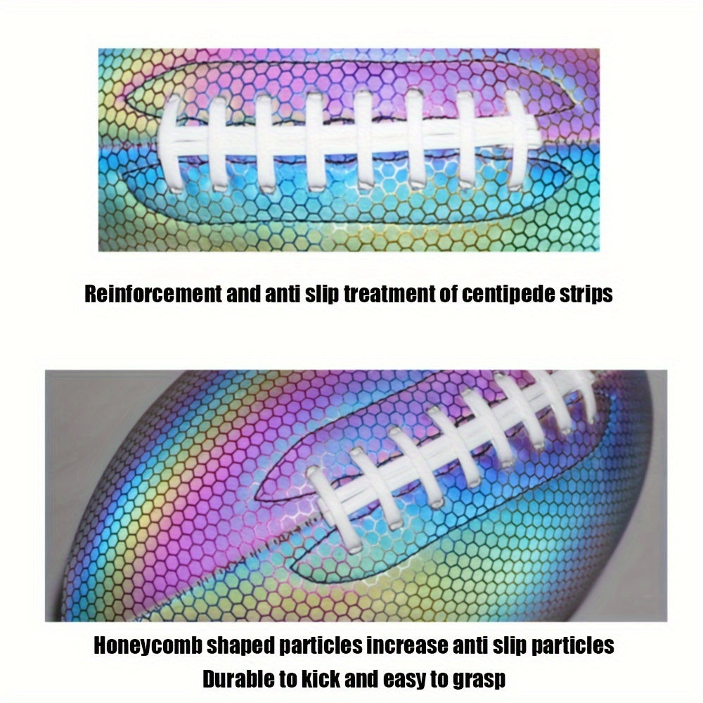 Luminous Reflective Rugby American Standard Football For Game Training