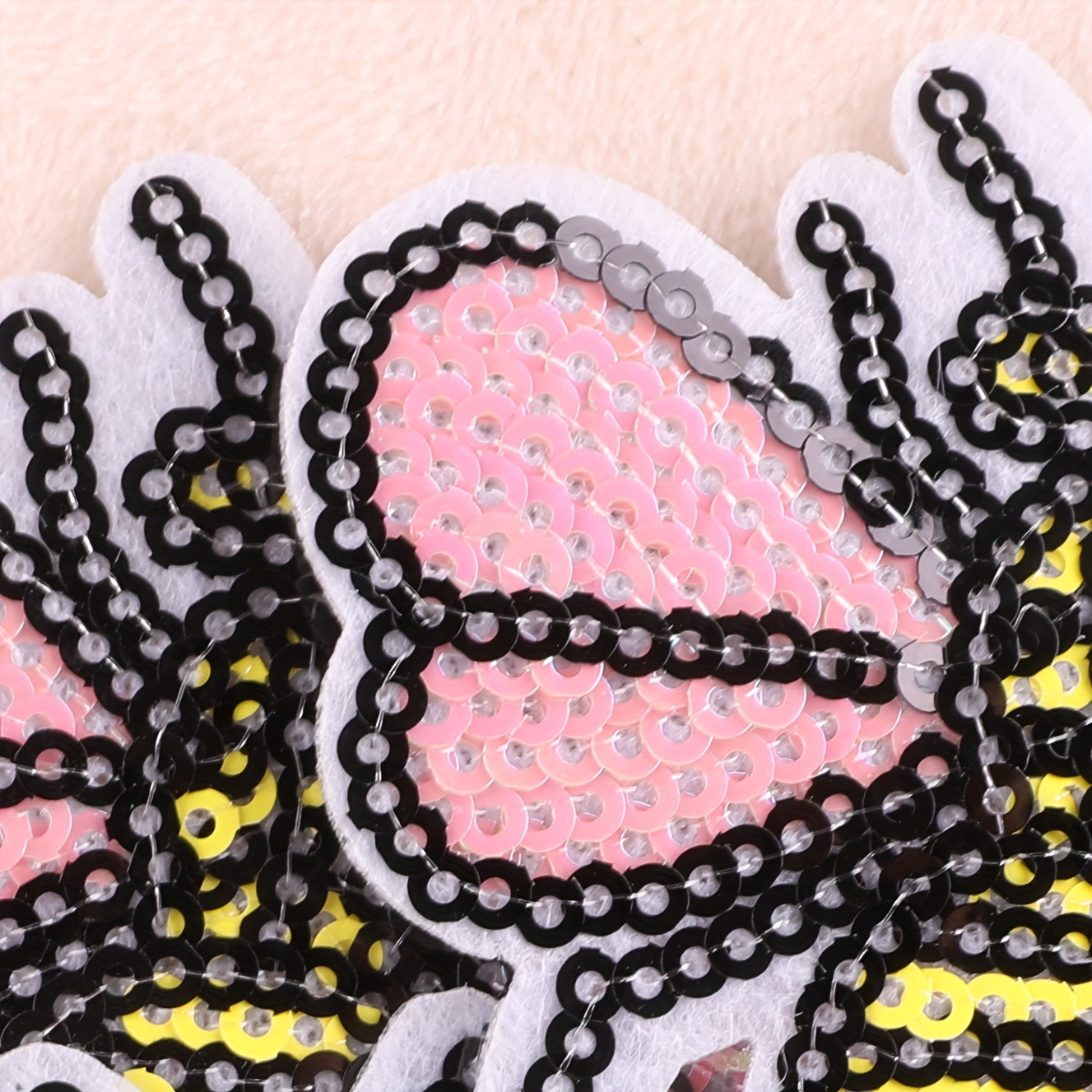 3pcs Embroidered Bee Applique Patch DIY Iron On Patch