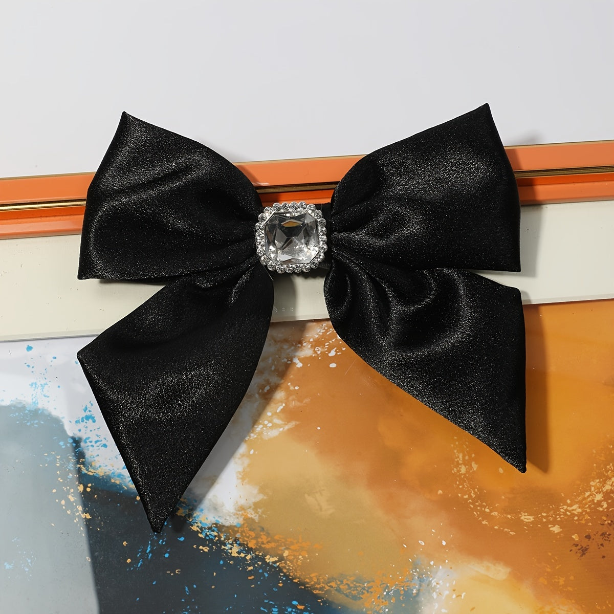 Sparkly Rhinestone Bow Tie for Women
