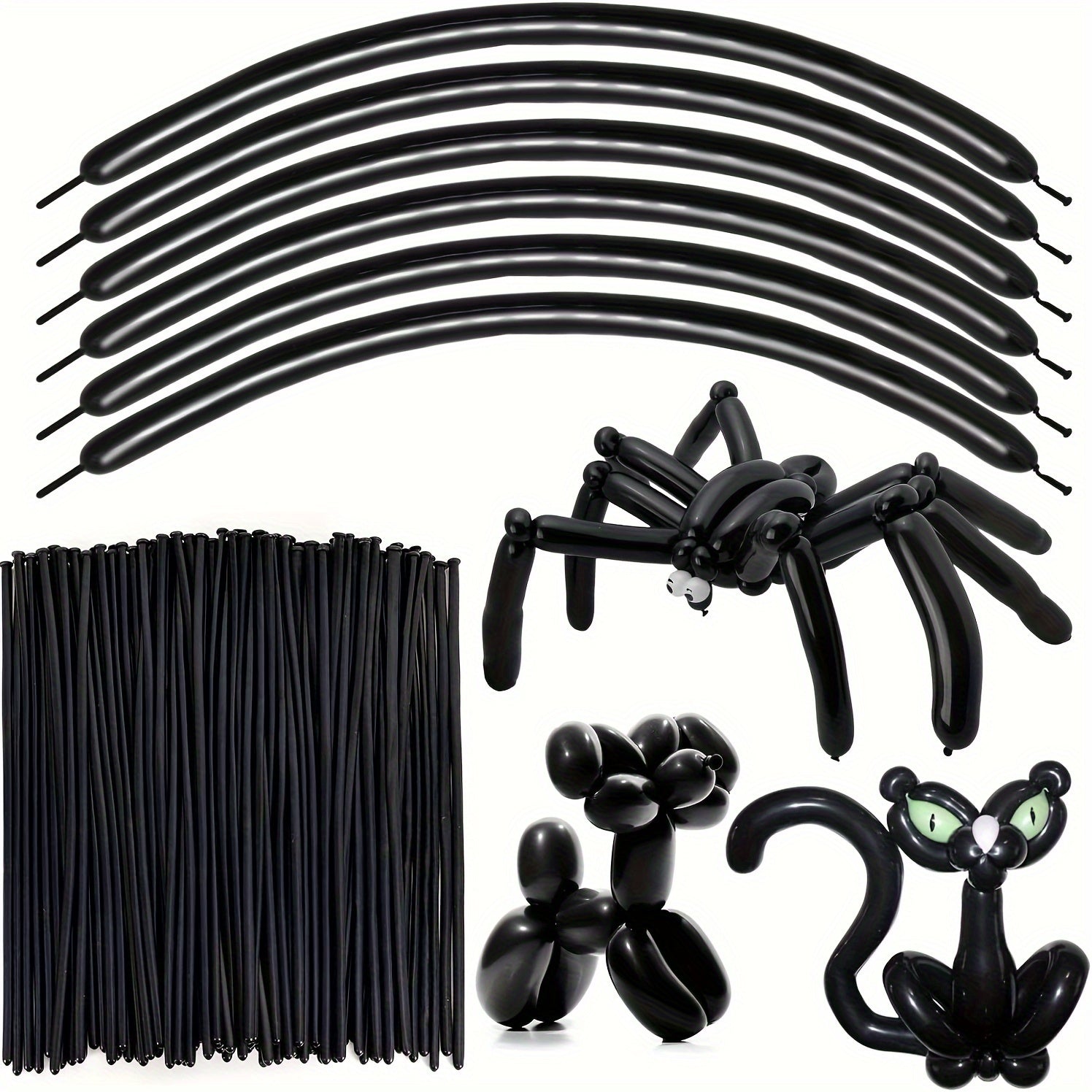 100pcs Thickened Latex Long Balloon Animal Garland