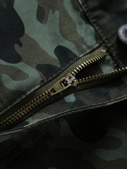 Camouflage Drawstring Cargo Pants Men's Joggers Outdoor
