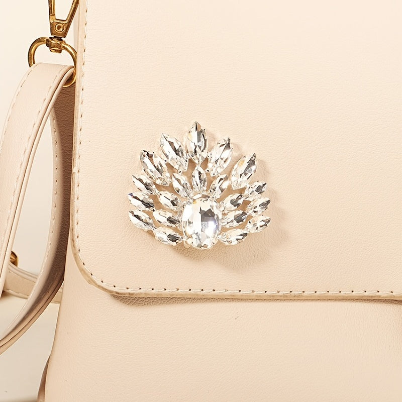 Crystal Shoe Clips Rhinestone Wedding Bridal Shoe Buckles