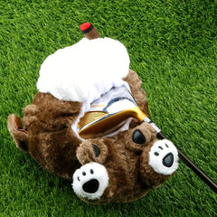 Puppy Shape Golf Club Driver Headcovers - Creative Headcover for Golf Clubs