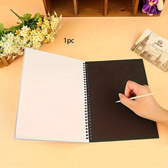 Scratch Art Book Set with Pen - Creative Paper Craft for Kids