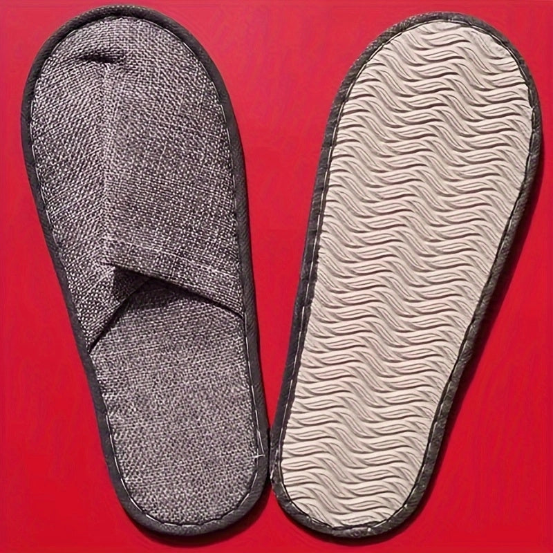 Disposable Slides Lightweight Closed Toe Non slip Slippers