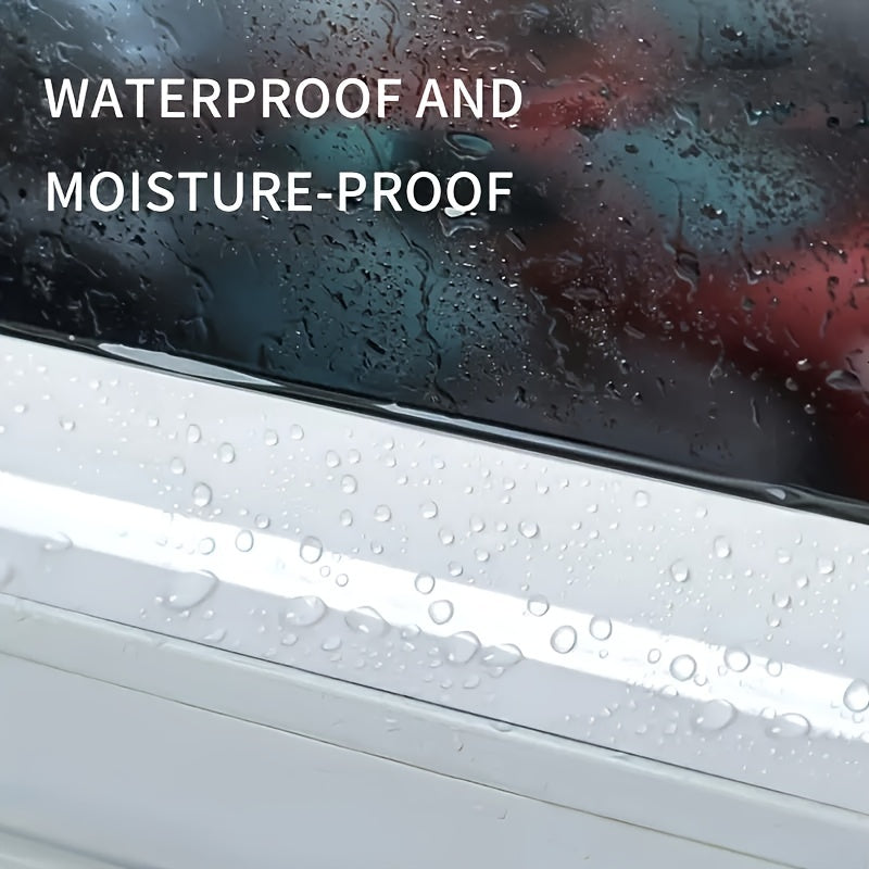 Window Insulation Film & Seal Tape for Winter, High Viscosity, Waterproof