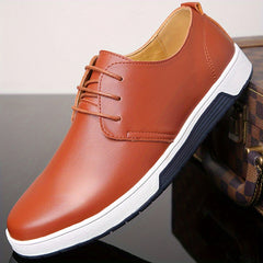 Men's Derby Shoes Lace up Front Shoes Casual Walking Shoes