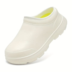 Men's Waterproof Chef Clogs Non-Slip Work Shoes