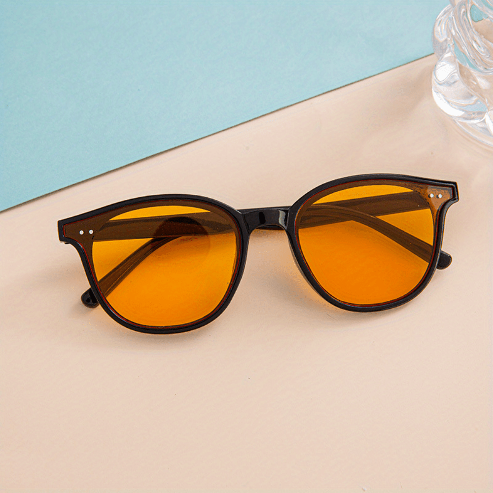 Large Square Sunglasses Casual Gradient Glasses UV400