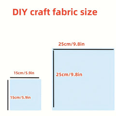 8pcs Animal Theme Fabric Polyester Fat Quarter DIY Sewing Supplies